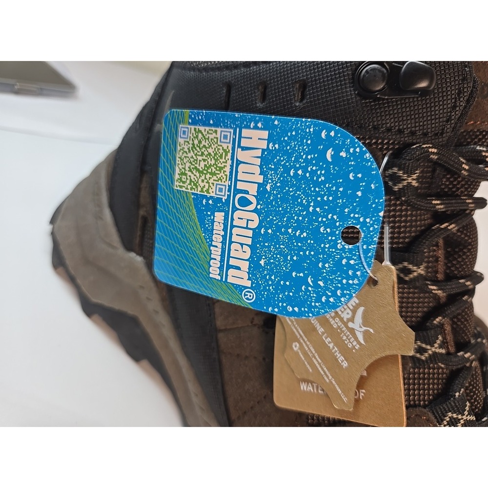 NEW Eddie Bauer Men's 8.5 Maple Ridge Outdoor Waterproof Hiking Boots Brown NWOB - Picture 9 of 9